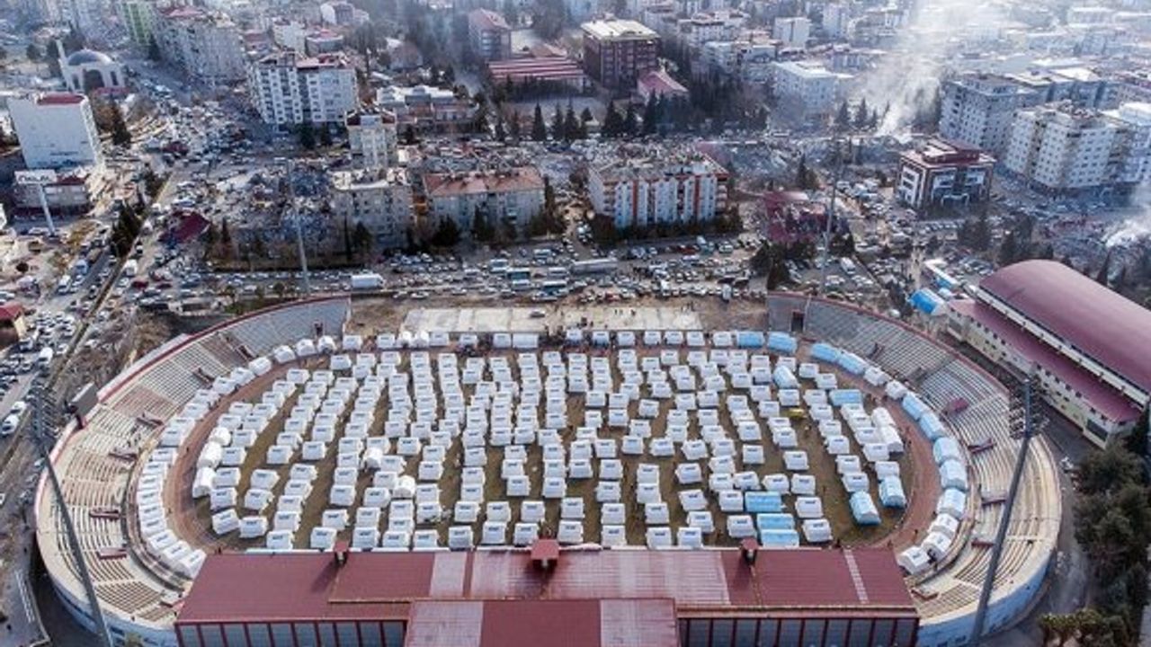 50 bin 818 AFAD aile yaşam çadırının kurulumu tamamlandı