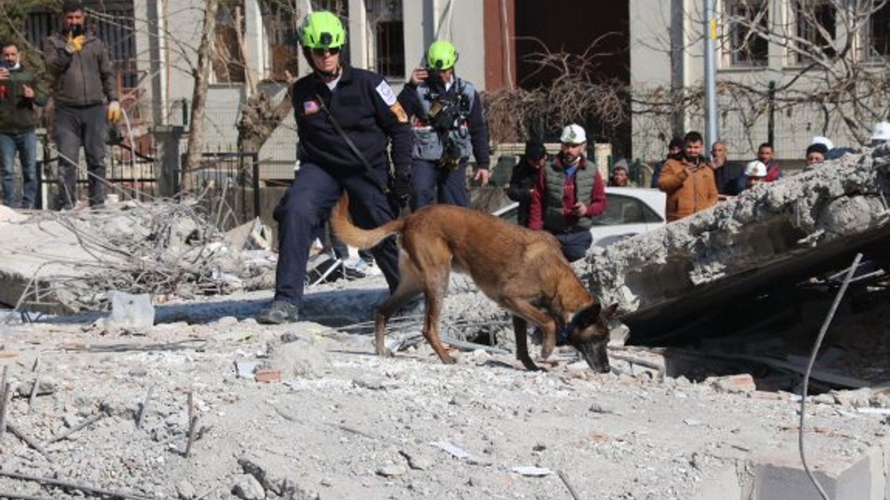 ABD'den 160 kişilik ekip, Adıyaman'da