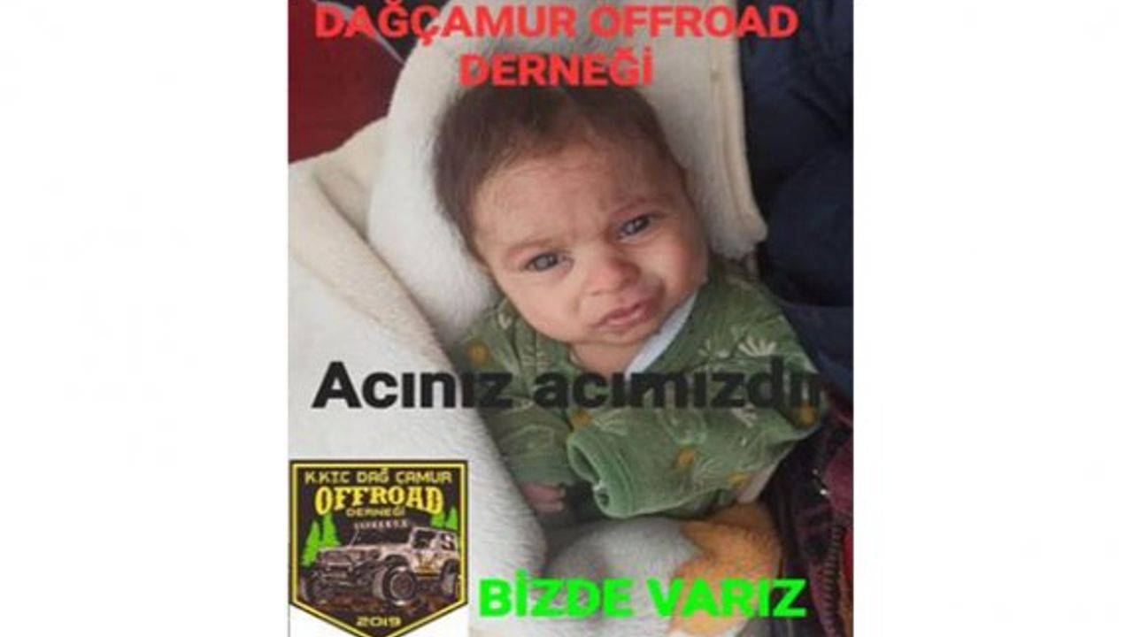 Dağçamur Offroad Derneği yardım kampanyası başlattı