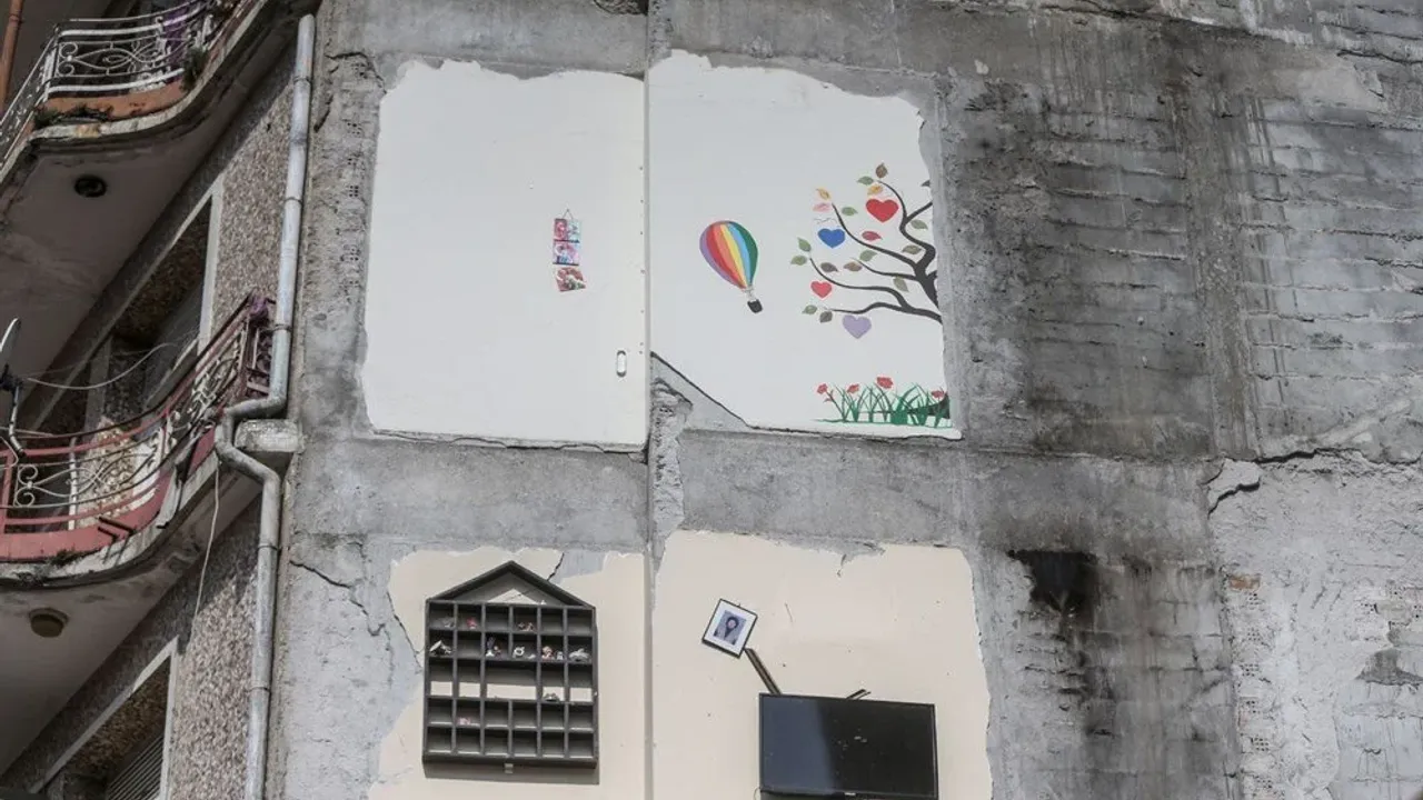 Deprem gerçeğini gözler önüne seren kare!