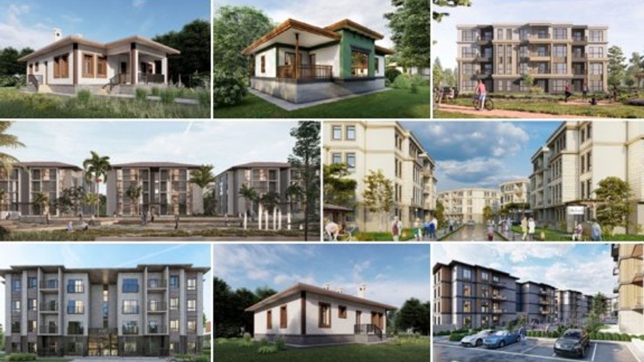 Deprem konutları yöresel mimariye uygun ve az katlı olarak inşa edilecek