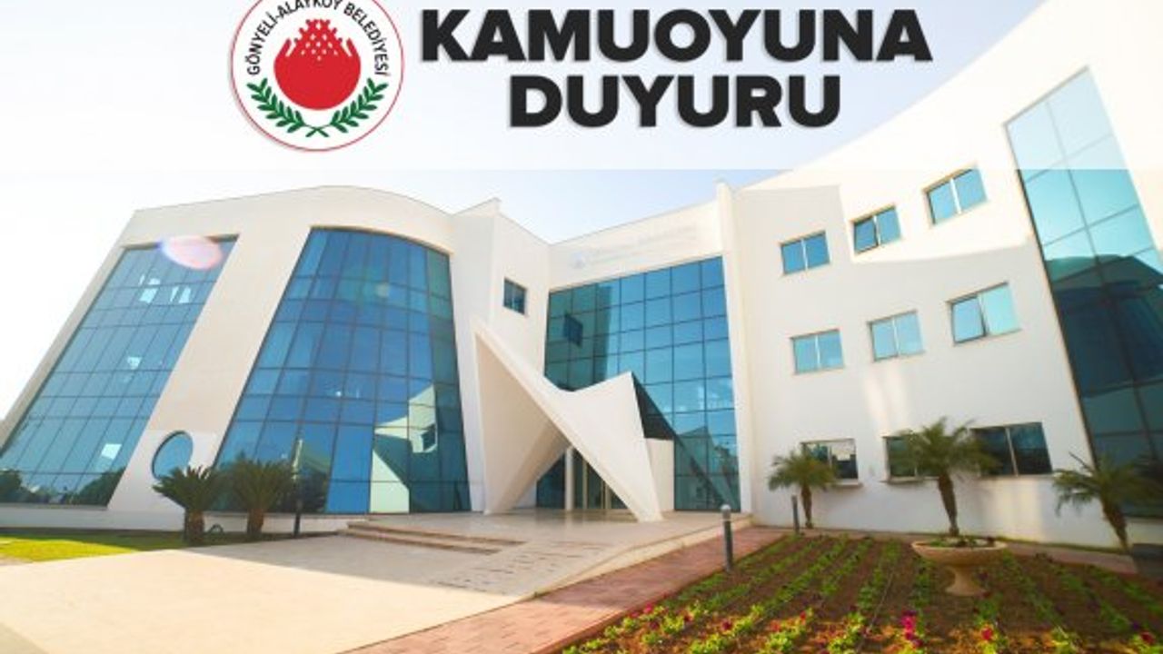 Gönyeli - Alayköy Belediyesi yapı denetimine başlıyor