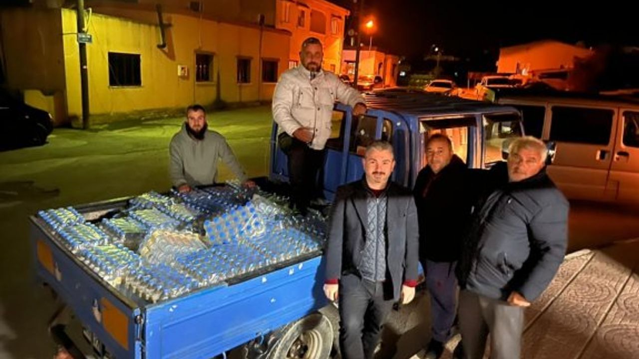 İskele Trabzonspor Kulübü, depremzedelere desteğe devam ediyor