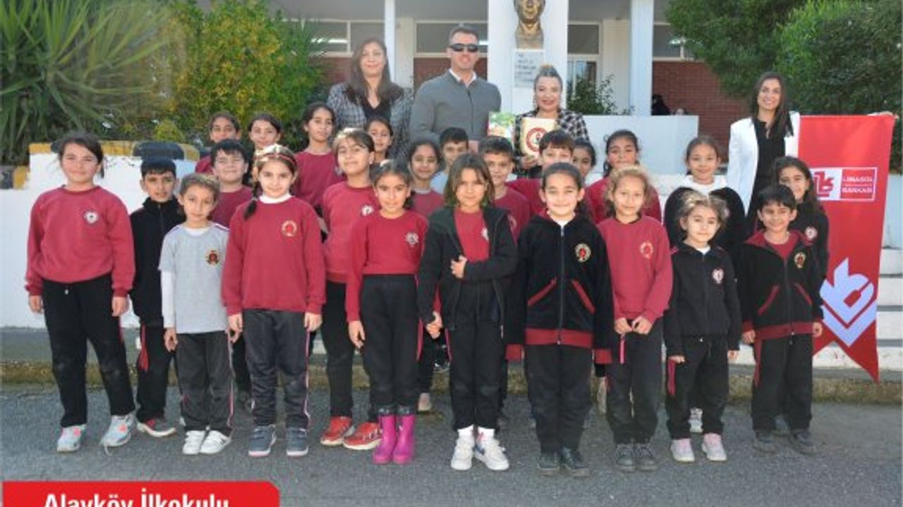 Limasol Bankası, Sesli Kitap Tanıtımı için Alayköy İlkokulu’ndaydı