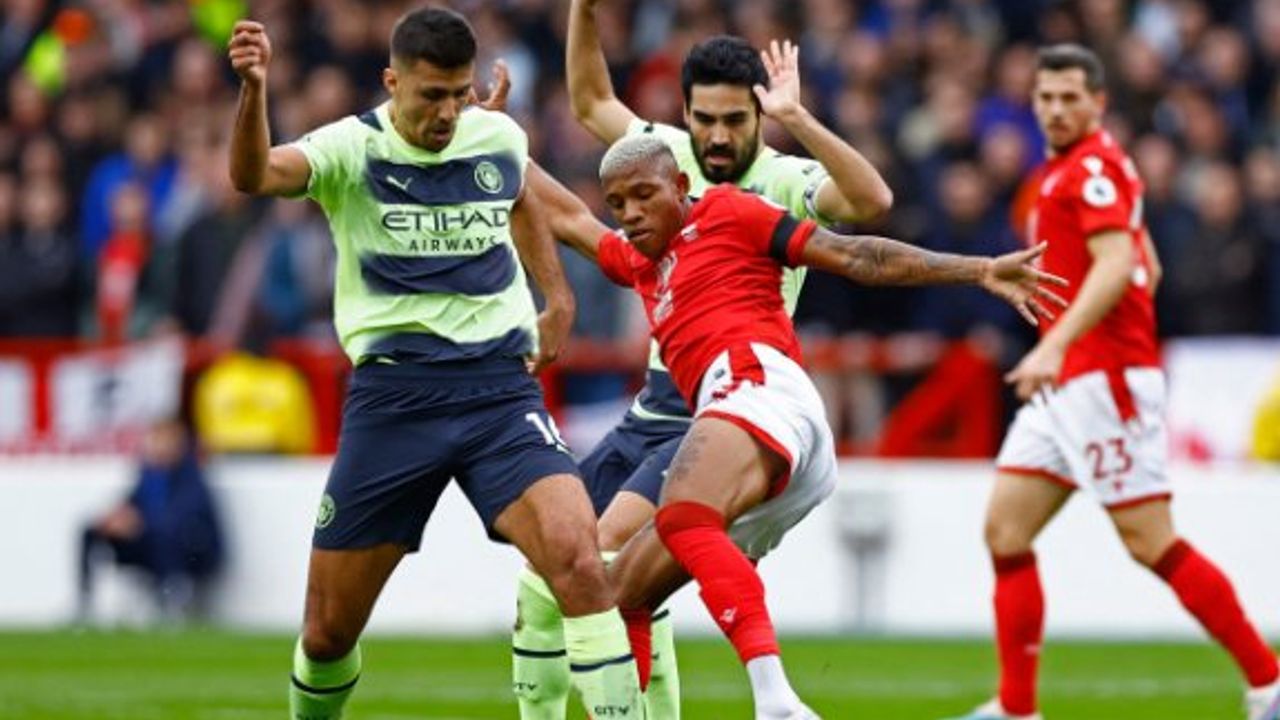 Manchester City'e Nottingham Forest çelmesi