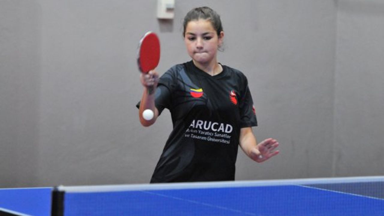 Masa Tenisinde U15'ler mücadele edecek