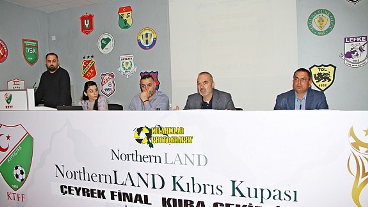 Northernland Kıbrıs Kupası çeyrek final eşleşmeleri belirlendi