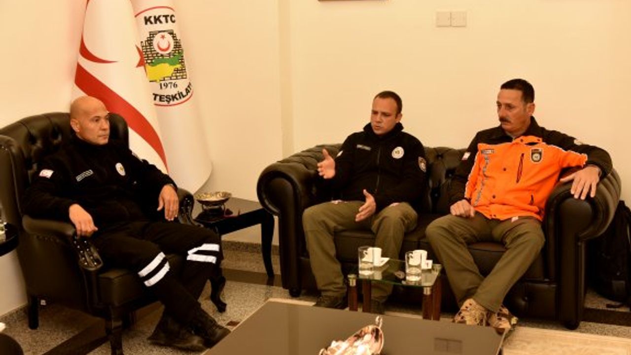 Sivil Savunma ekibi bir kez daha Kıbrıs Türkü’nün gururu ve umudu oldu