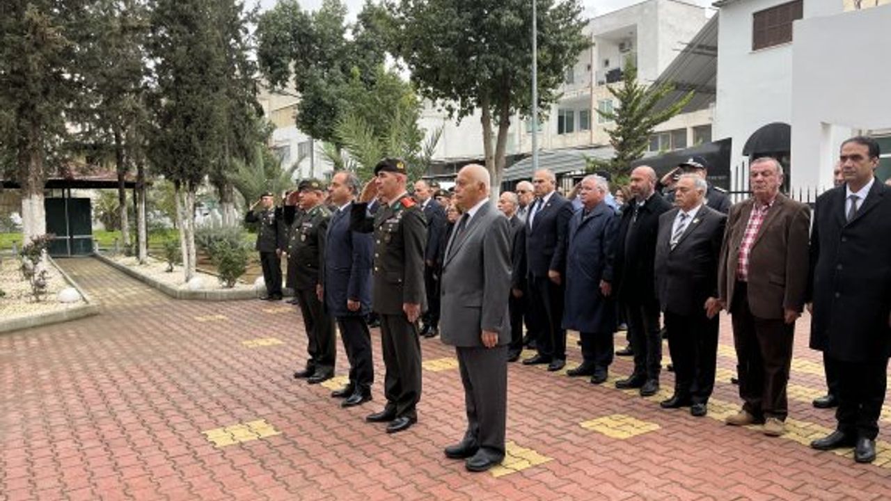 18 Mart Şehitler Günü nedeniyle Tekke Bahçesi Şehitliği’nde tören düzenlendi