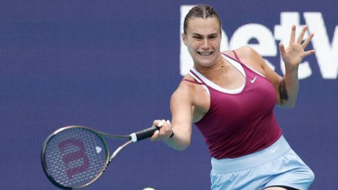 Aryna Sabalenka, Miami Açık'a veda etti