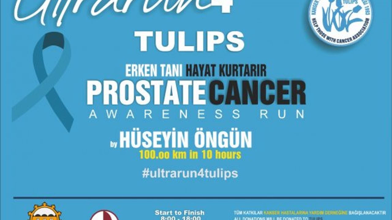 Hüseyin Öngün prostat kanserine dikkat çekmek için 100 kilometre koşacak