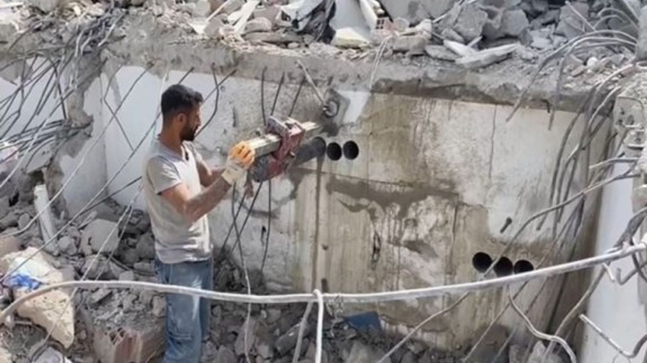 İsias Otel’den karot örnekleri alındı