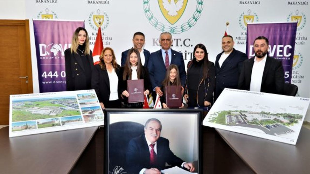 İskele bölgesine yeni ortaokul için imzalar atıldı