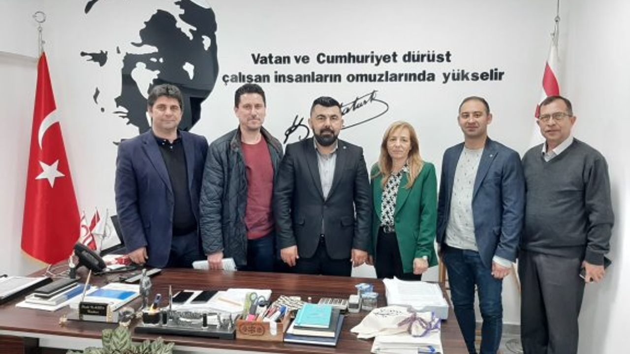 KTMMOB, Geçitkale-Serdarlı ve Tatlısu Belediyeleri’ni ziyaret etti