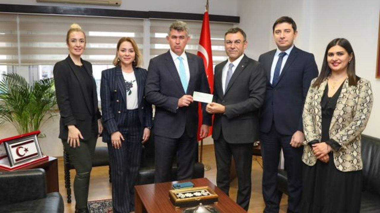 Kuzey Kıbrıs Turkcell’den ülkemize gelen depremzedelere bağış