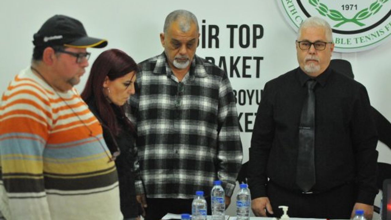 Masa Tenisinde Olağan genel kurul yapıldı