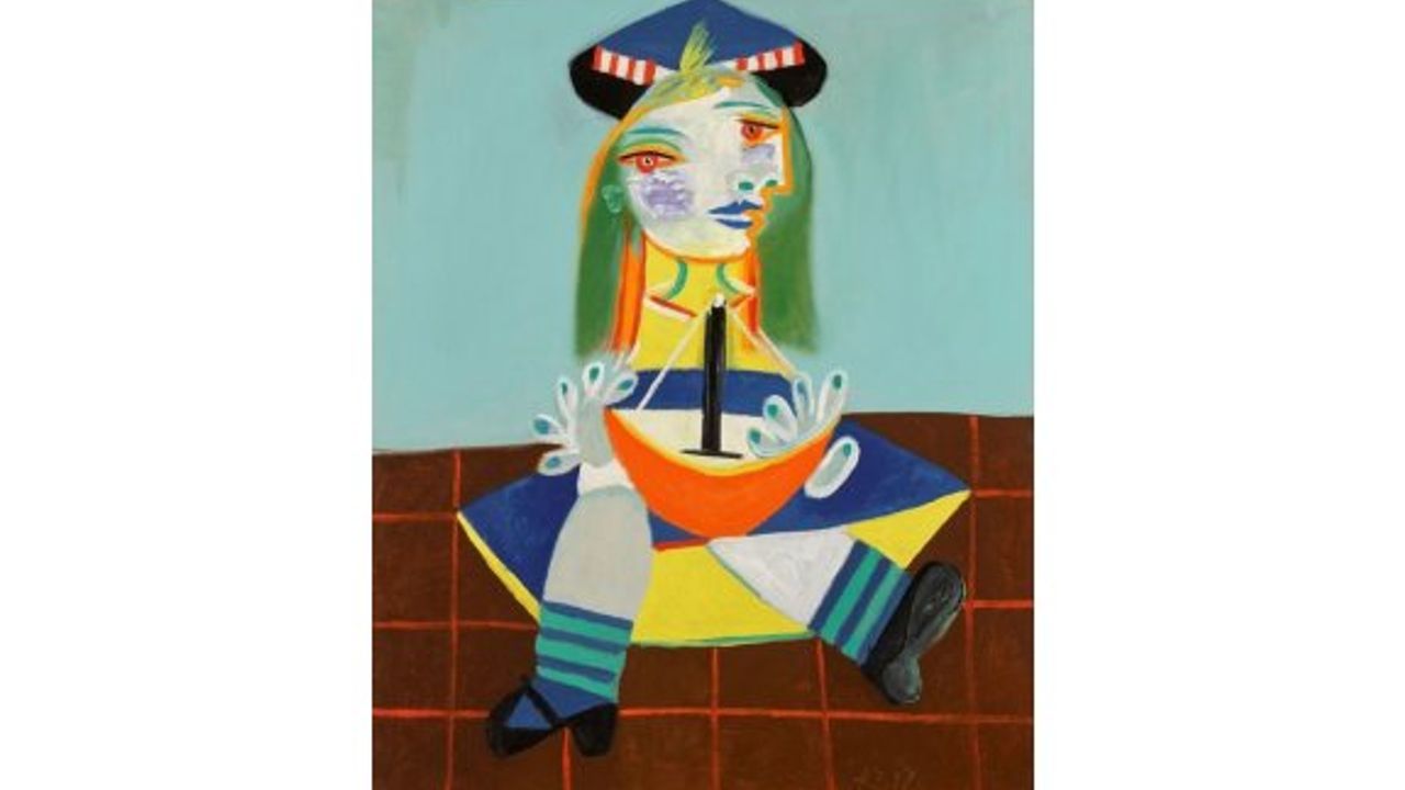 Picasso’nun kızını resmettiği eser 18 milyon sterline satıldı