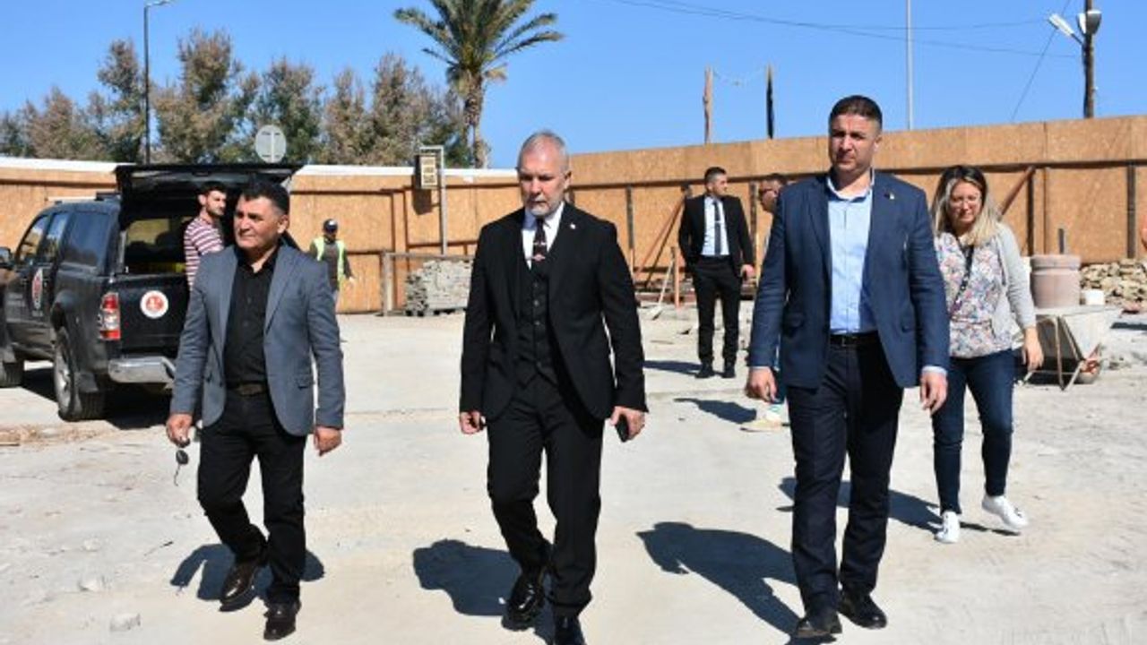 Akpınar Girne Antik Liman'ı ziyaret etti