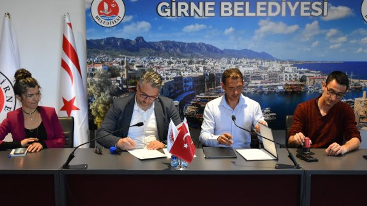 Girne Belediyesi ile  Veterinerler Birliği arasında protokolü imzalandı