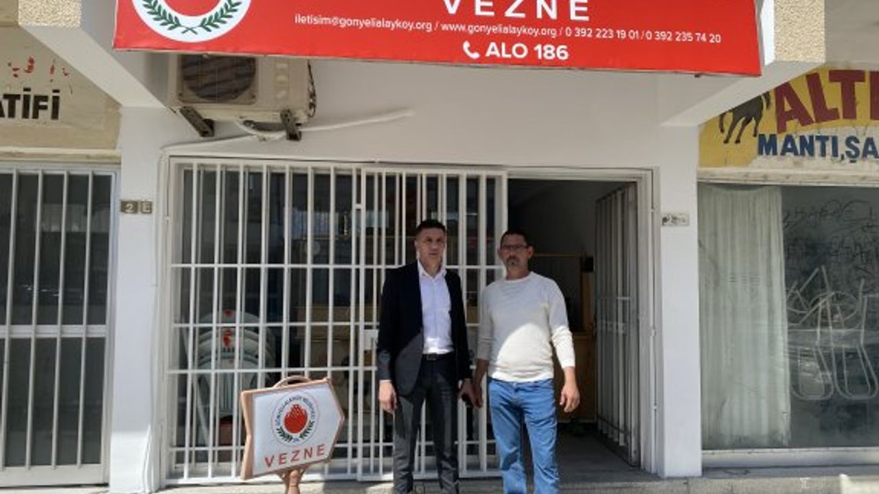 Gönyeli-Alayköy belediye dükkânlarındaki belediye veznesi aktif hale getirildi