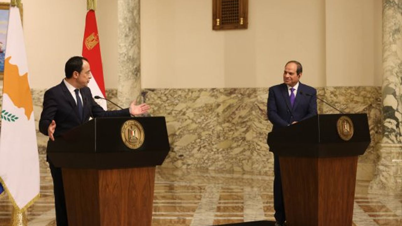 Hristodulidis, El Sisi ile görüştü