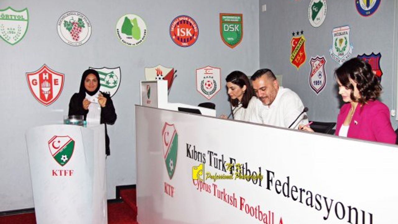 Kadınlar Kıbrıs Kupası'nda ilk tur kuraları çekildi