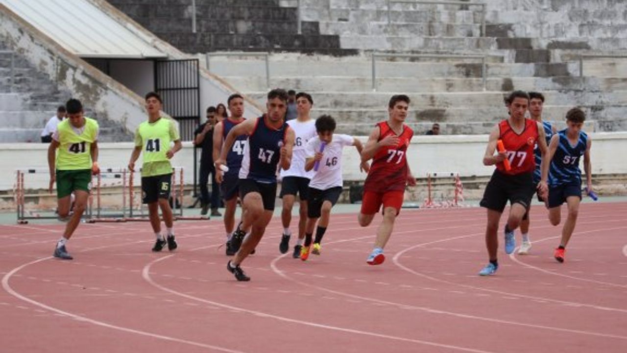 Lise atletizmde finalistler belirlendi