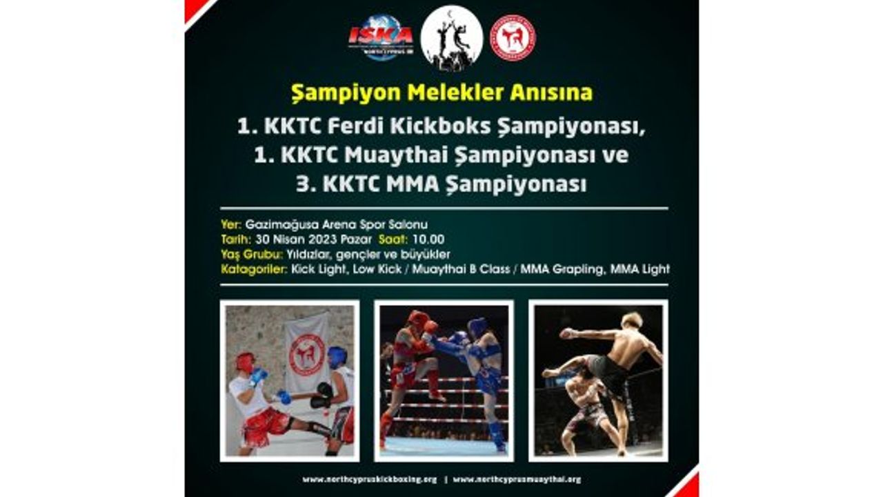 Şampiyon Melekler anısına Kickboks, Muaythai ve MMA şampiyonaları yapılıyor