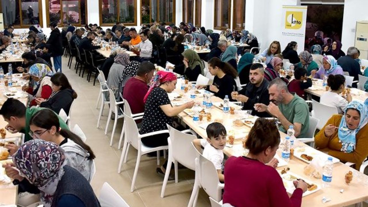 Ticaret Odası’ndan üç köyde iftar yemeği