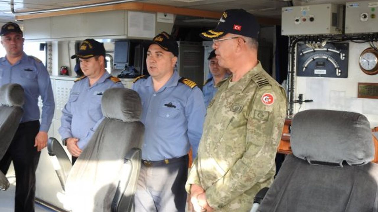 Topaloğlu’ndan TCG HEYBELİADA korvetine ziyaret