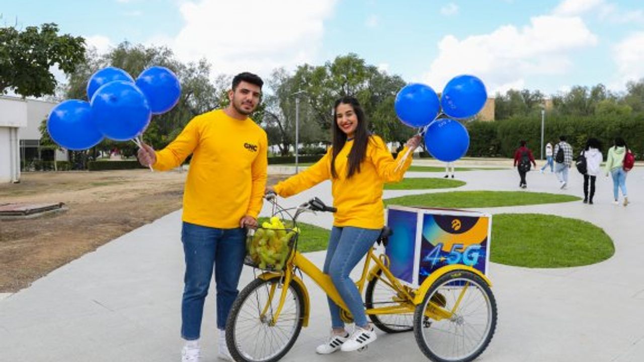 ‘Turkcell Sarı Bisiklet’ güzel adamızı geziyor  4.5G heyecanı büyüyor