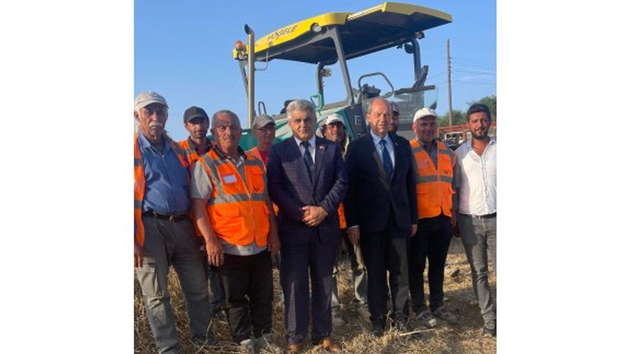 Cumhurbaşkanı Ersin Tatar, Maraş bölgesindeki çalışmalarını inceledi