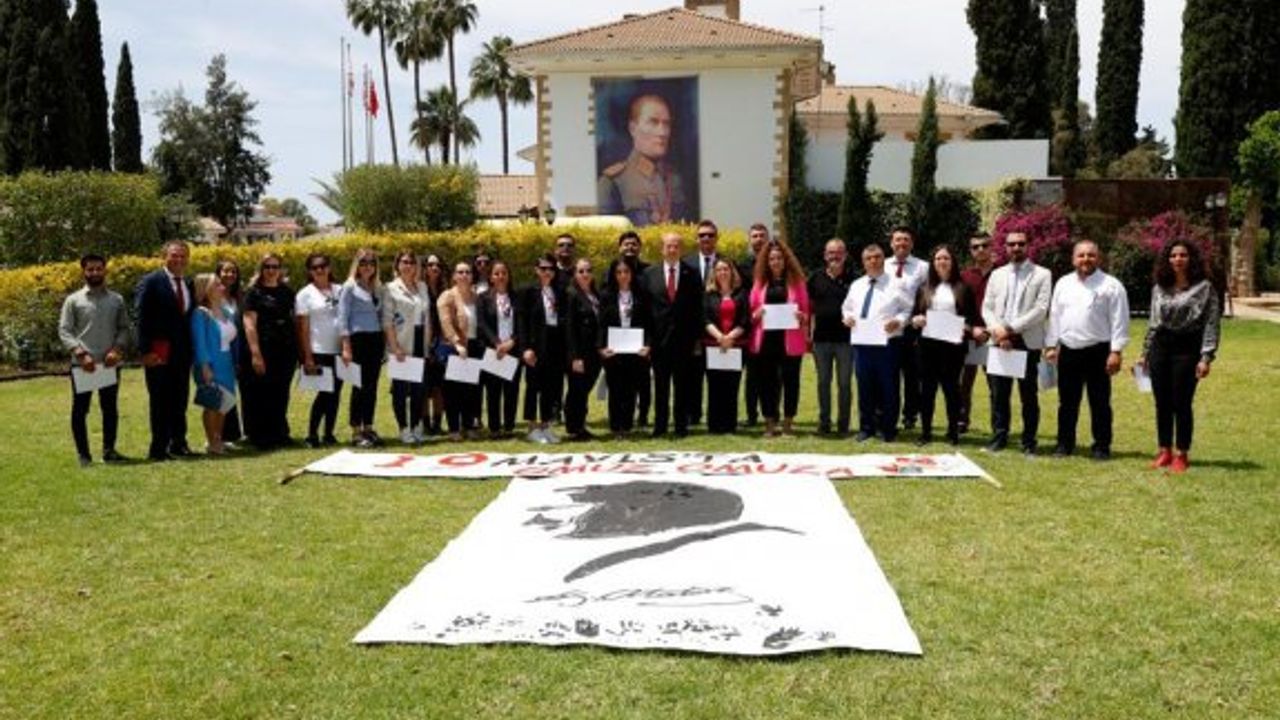 Cumhurbaşkanlığında “19 Mayıs’ta Omuz Omuza” etkinliği düzenlendi