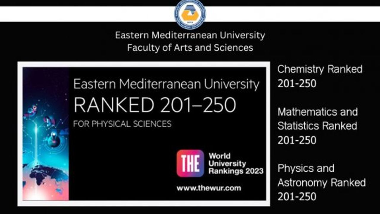 DAÜ Times Higher Education (THE) alan sıralamasında 201-250 bandında yer aldı