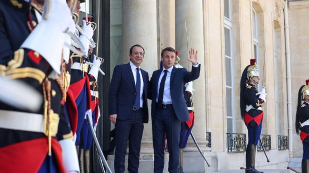 Fransa’dan Güney Kıbrıs’a diplomatik ve askeri destek sözü
