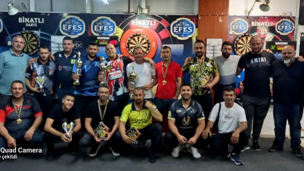 GDB Ferdi Darts Şampiyonası şampiyonu Evren Balıkçı
