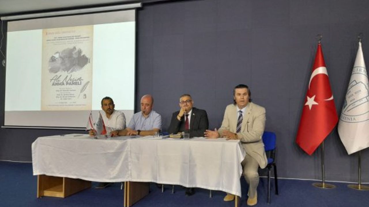 Öznur "Ali Nesim eserleriyle Kıbrıs Türklerinin duygu ve düşüncelerine tercüman olmuştu"