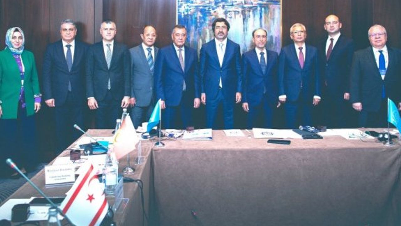 Kuzey Kıbrıs Bankalar Birliği, Türk Devletleri Banka Birlikleri Konseyi toplantısına katıldı