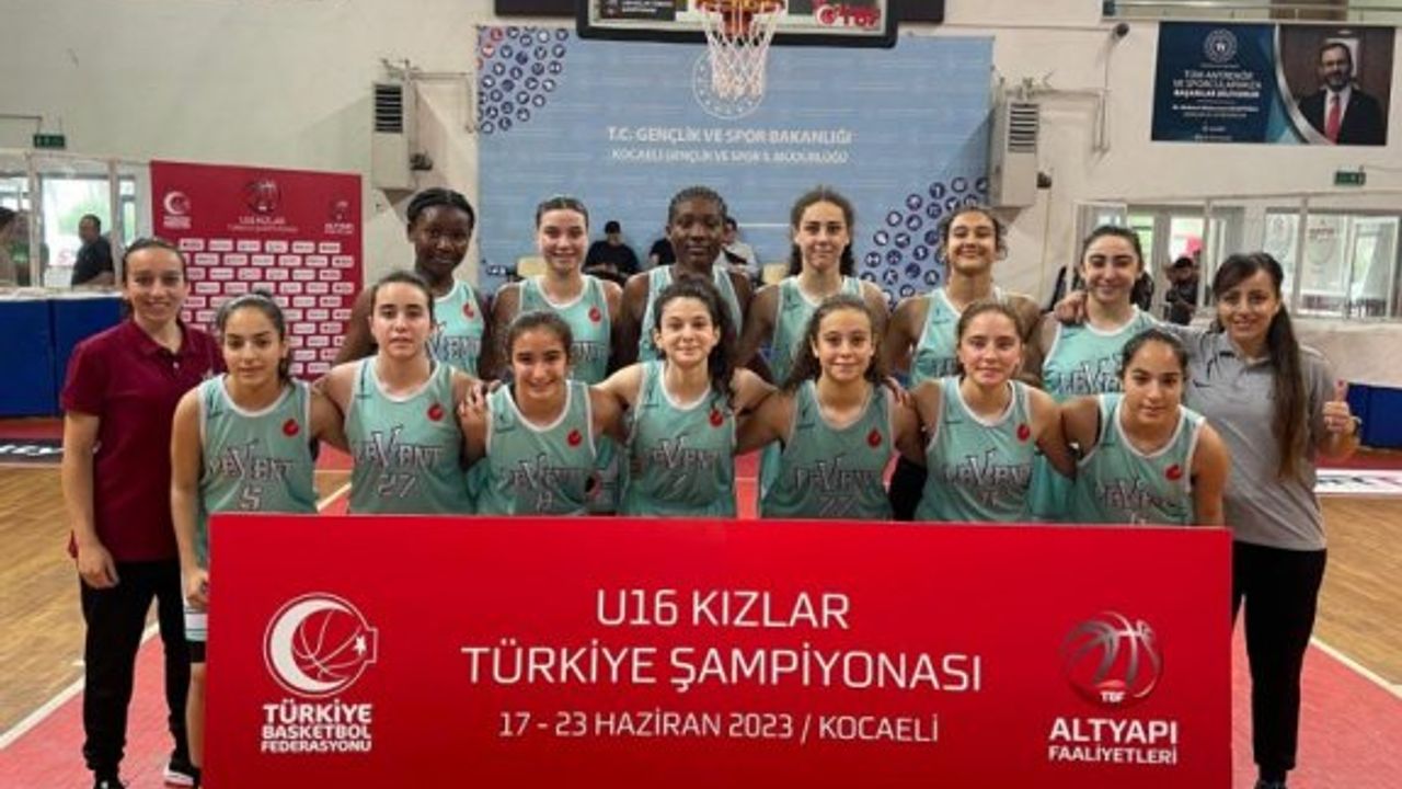 Leventspor, U16 Kızlar Türkiye Şampiyonasında çeyrek finalde