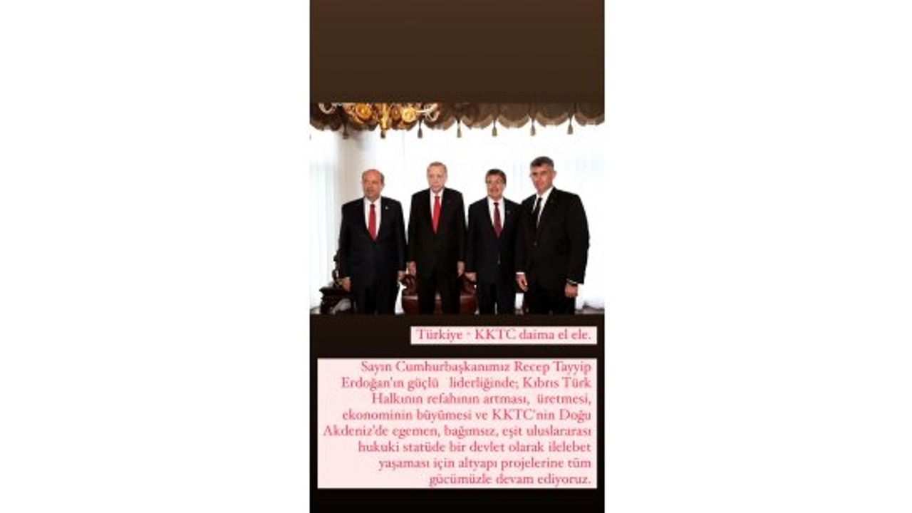 “Türkiye ve KKTC daima el ele”