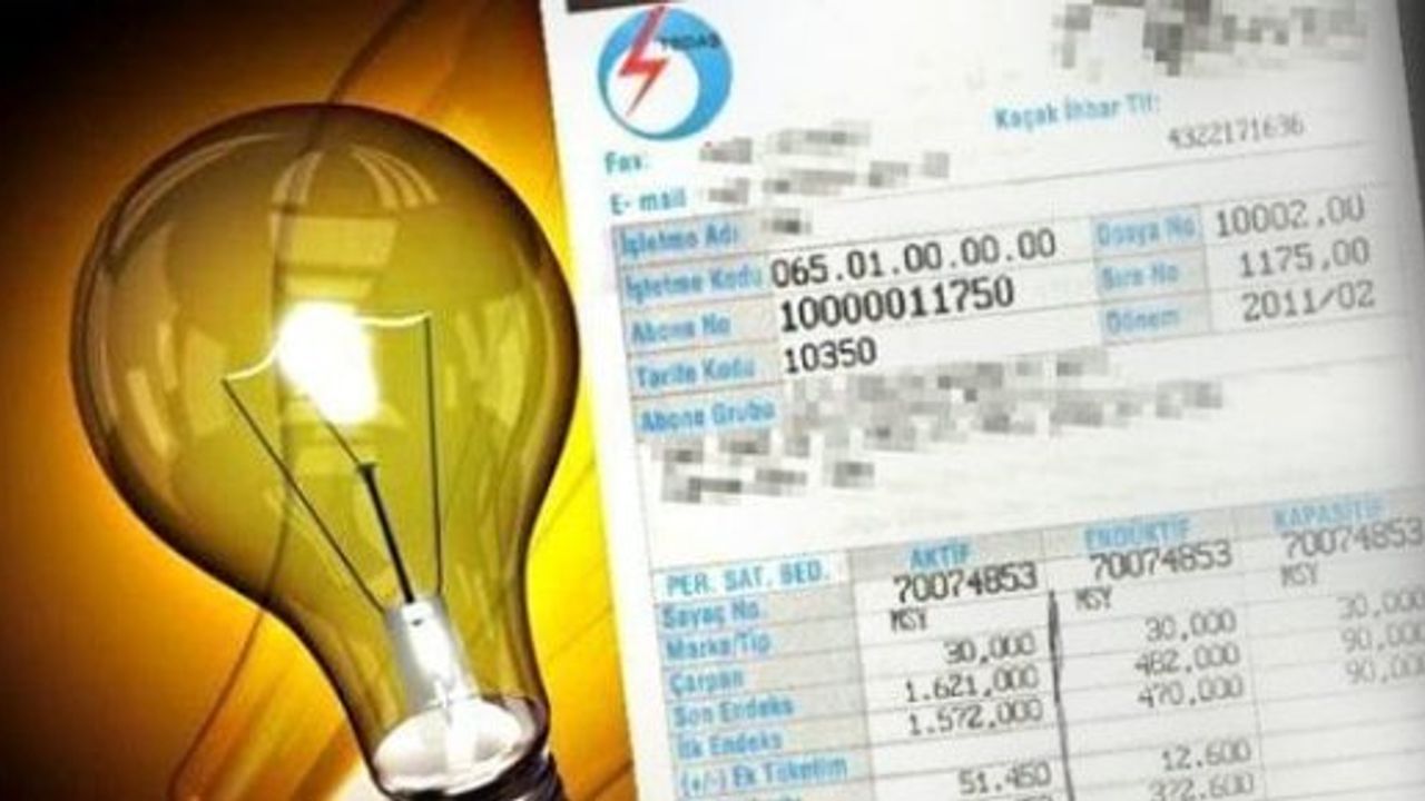 Elektrik faturaları bu ay zamlı gelecek