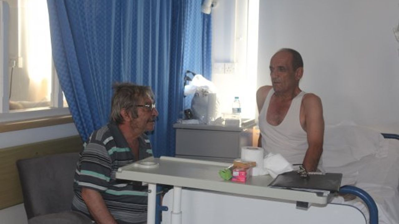 Gayretköy kulüp başkanı Faruk hastanelik oldu