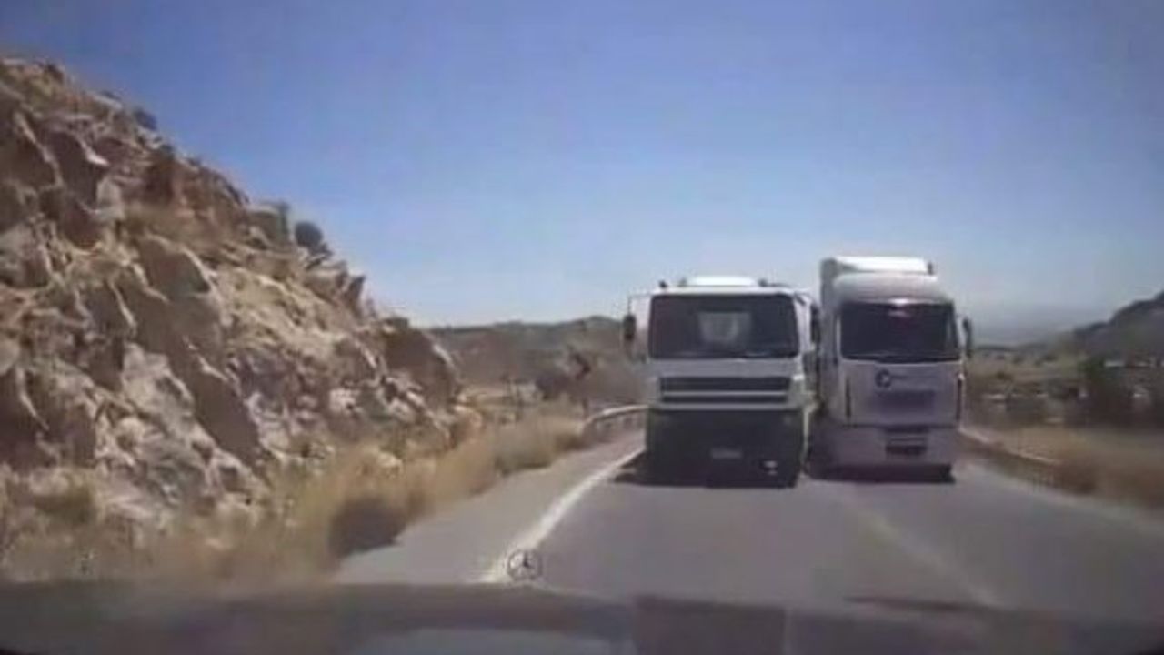 Kamyon şoförünün ehliyeti iptal edildi