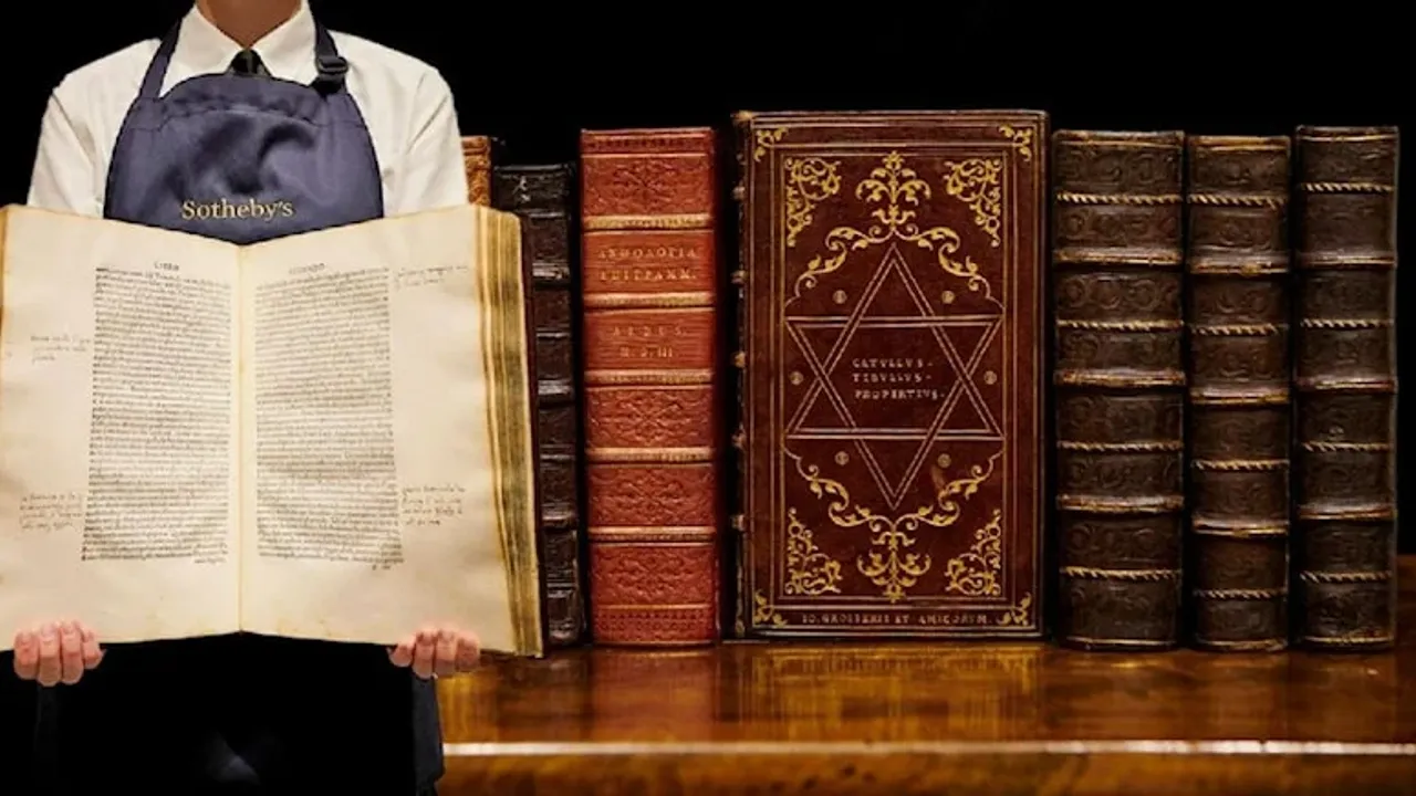 64 yıllık nadide kitap koleksiyonuna 676 milyon TL’lik değer biçildi