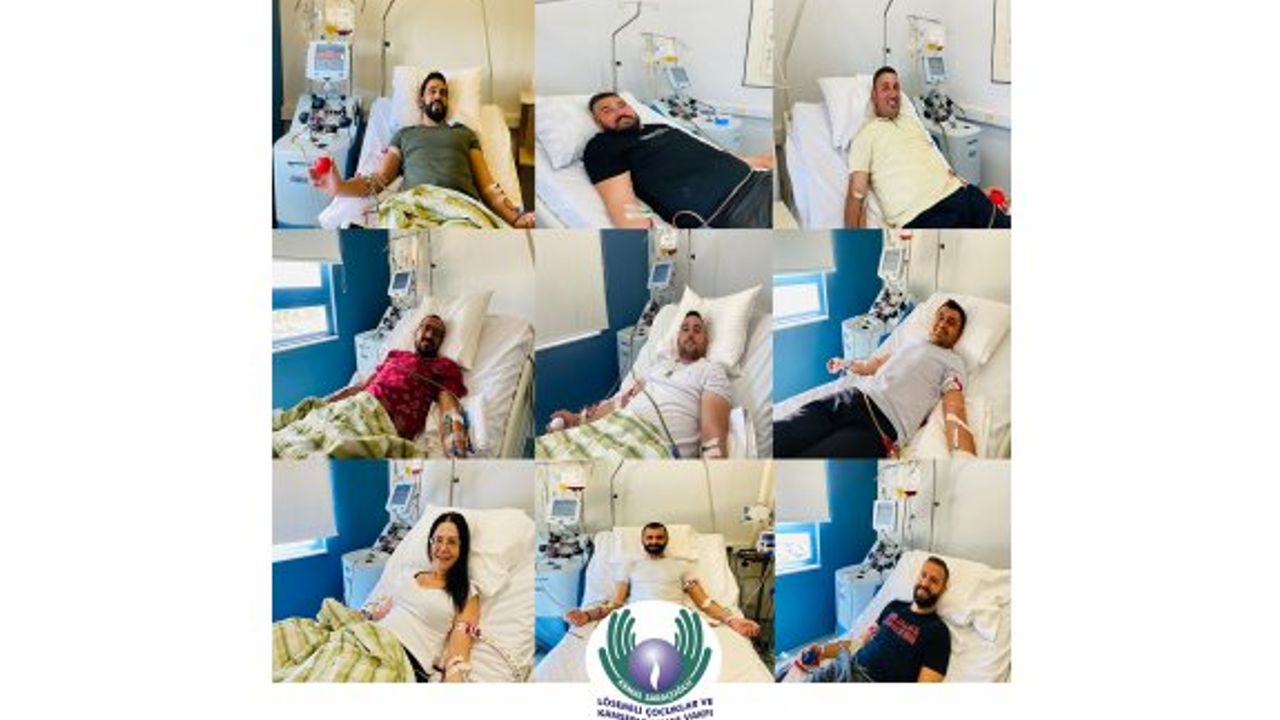 9 donörden 9 hastaya yaşam umudu