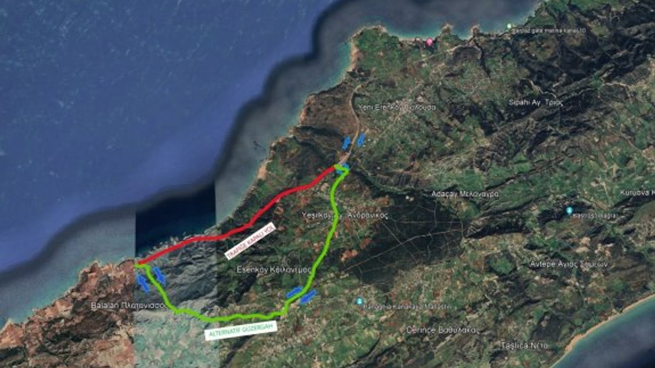 Balalan-Yeşilköy arasında asfalt çalışması var