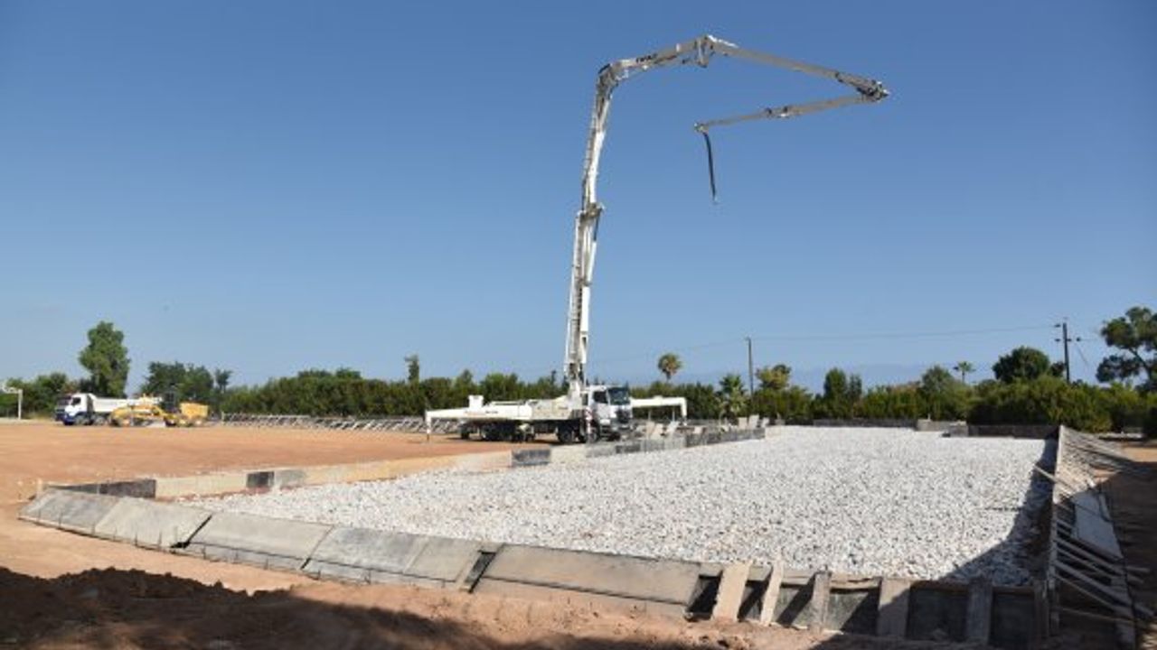 Çatalköy İlkokulu yeni binasının temeli bugün düzenlenen törenle atıldı