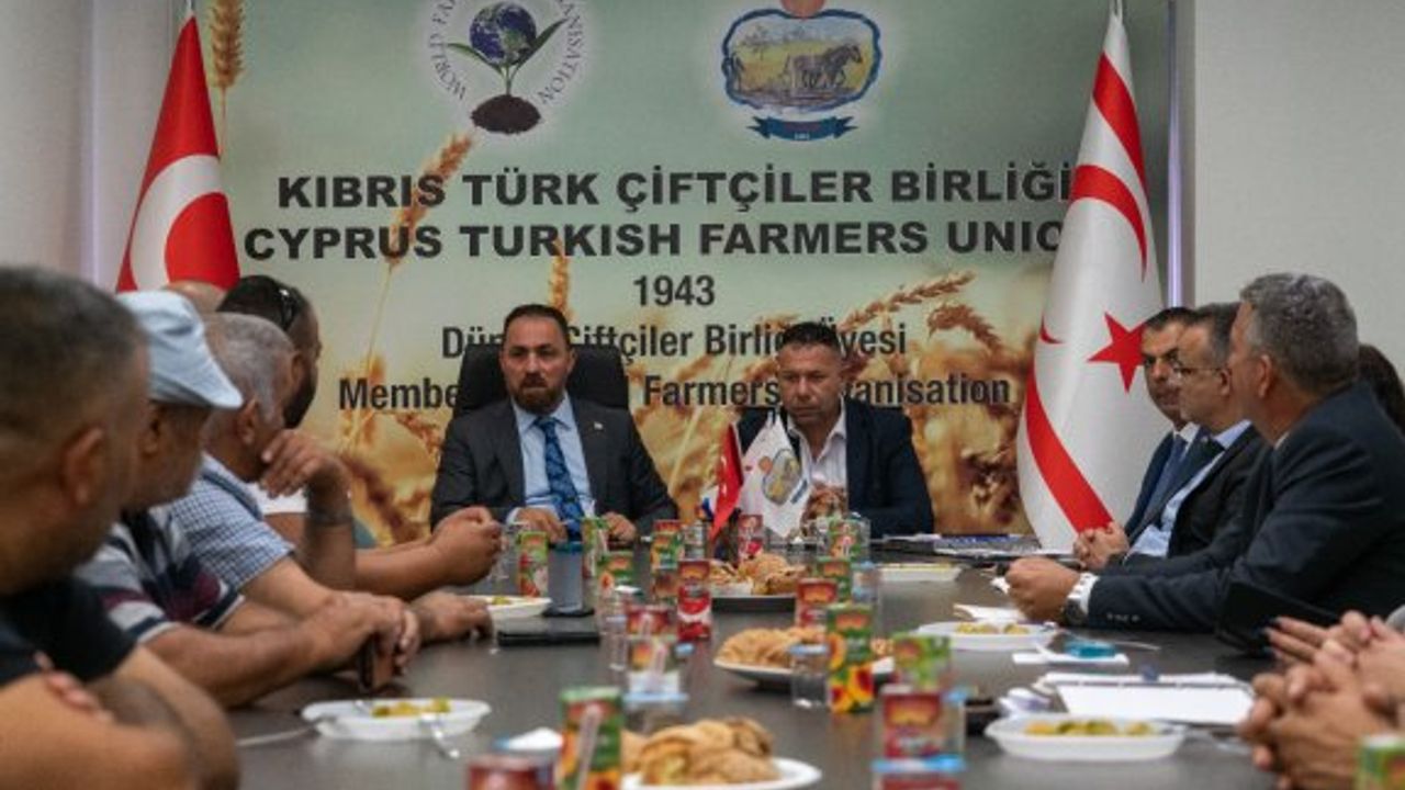 Çavuş: “Çiftçilerin her zaman yanında olacağım”