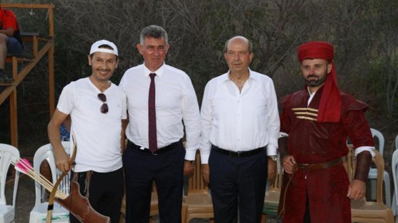 Cumhurbaşkanı Ersin Tatar, 1. Kıbrıs Fethi Kupası Yarışması ödül törenine katıldı