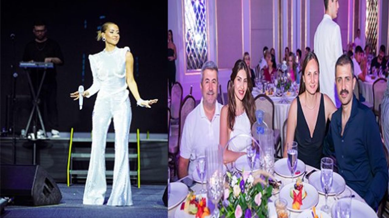 Derya Uluğ, Merit Royal Diamond’da muhteşem bir gece yaşattı